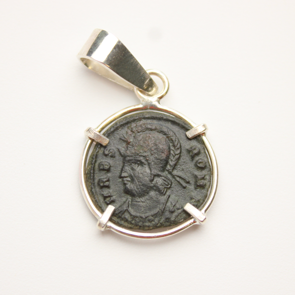 Constantine The Great Follis Coin Pendant