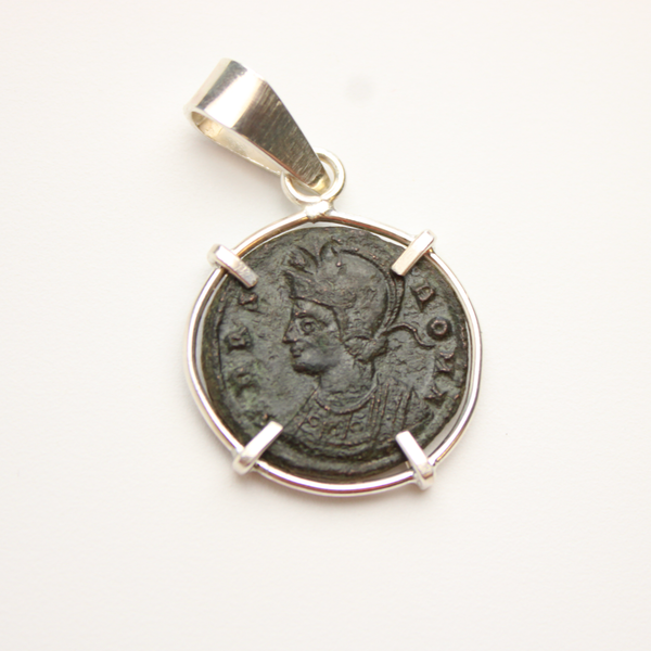 Constantine The Great Follis Coin Pendant