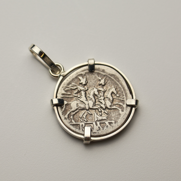 Roman Republic Denarius Coin Pendant