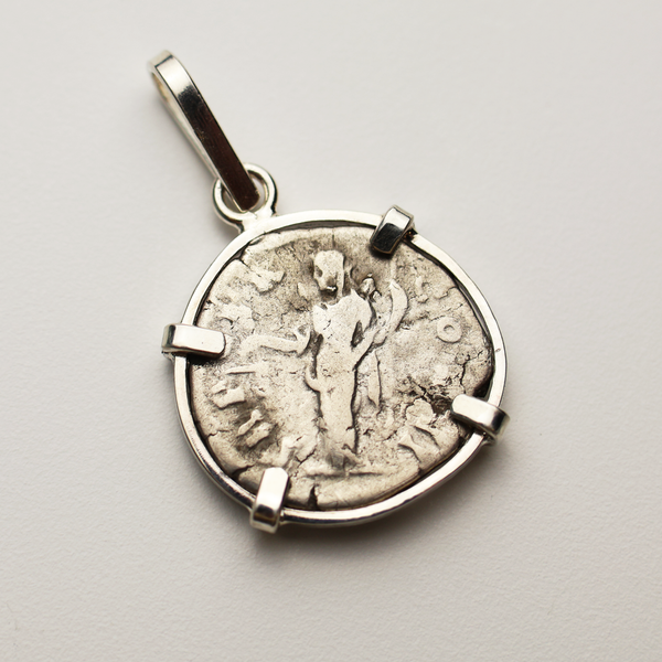 Marcus Aurelius Denarius Coin Pendant