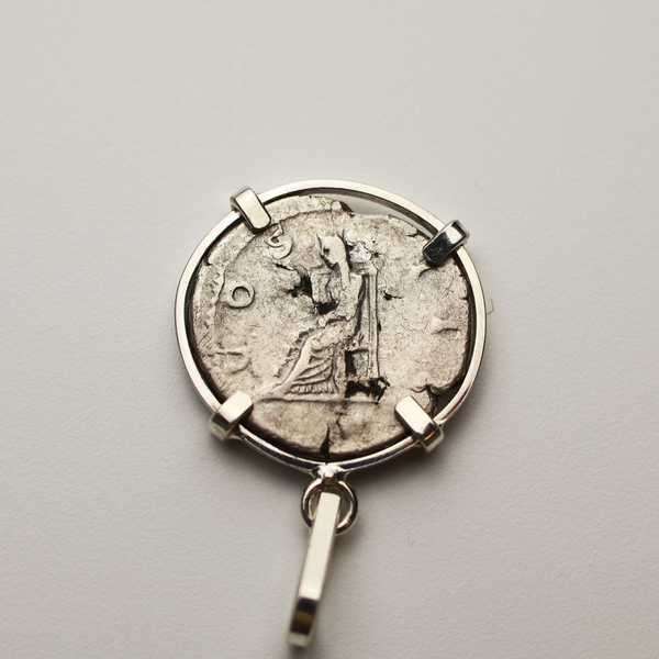 Hadrian Denarius Coin Pendant