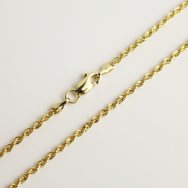 Solid 14k Gold Chain Necklace