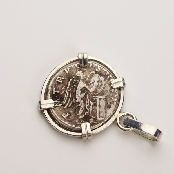 Trajan Denarius Pendant