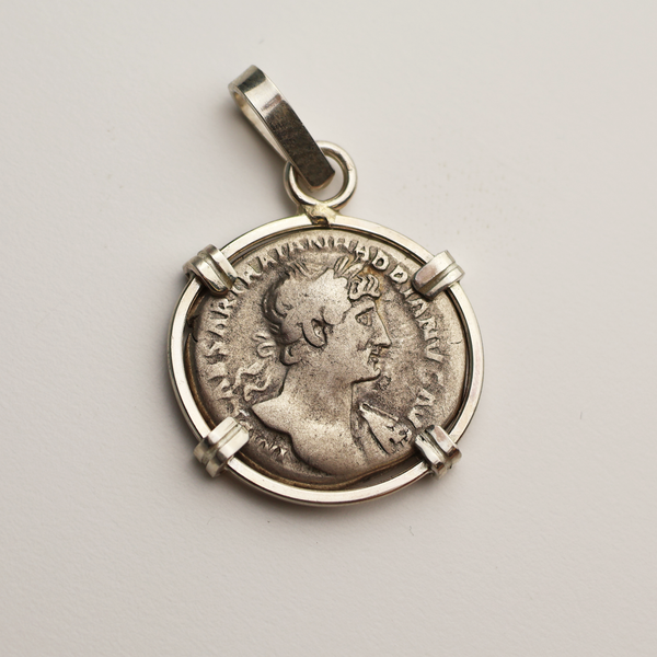 Hadrian Denarius Pendant