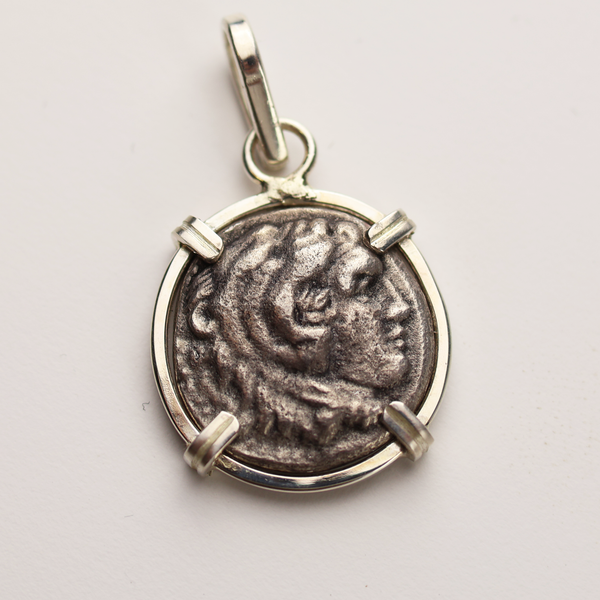 Alexander the Great Drachm Pendant