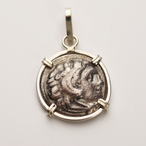 Alexander the Great Drachm Pendant