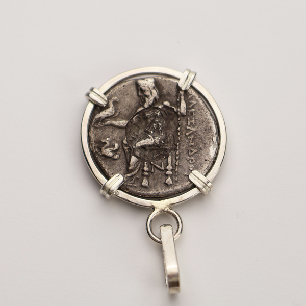 Alexander the Great Drachm Pendant