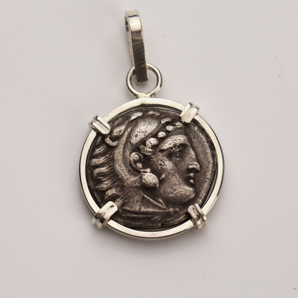 Alexander the Great Drachm Pendant