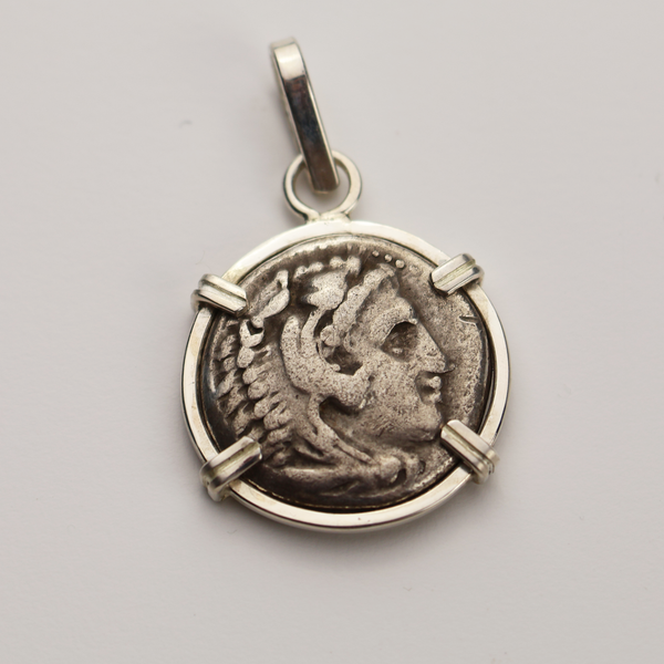 Alexander the Great Drachm Pendant