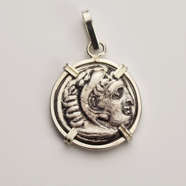 Alexander the Great Drachm Pendant