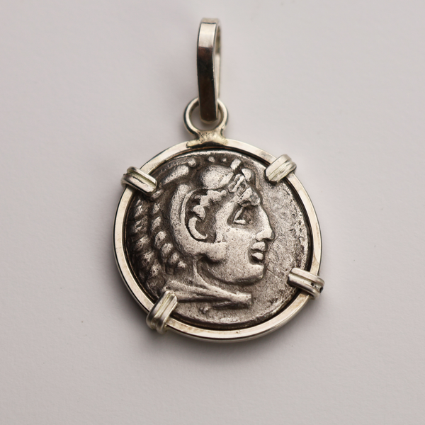 Alexander the Great Drachm Pendant