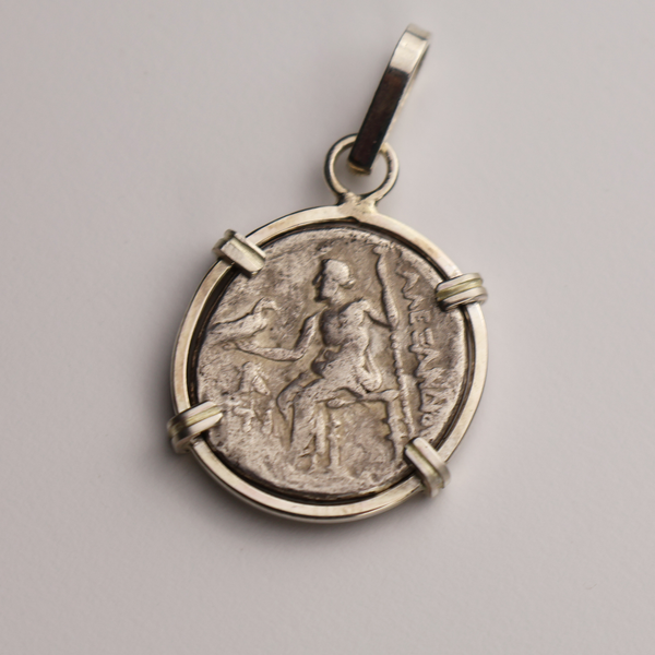 Alexander the Great Drachm Pendant