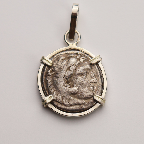 Alexander the Great Drachm Pendant