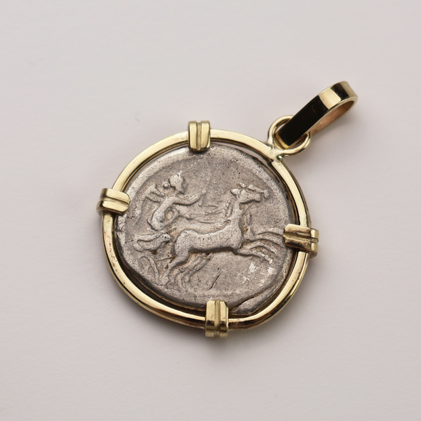 Roman Republic Denarius Coin Pendant