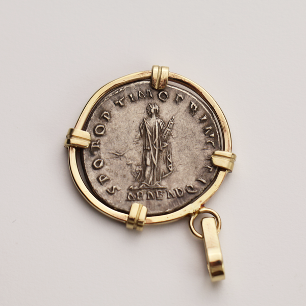 Trajan Denarius Pendant