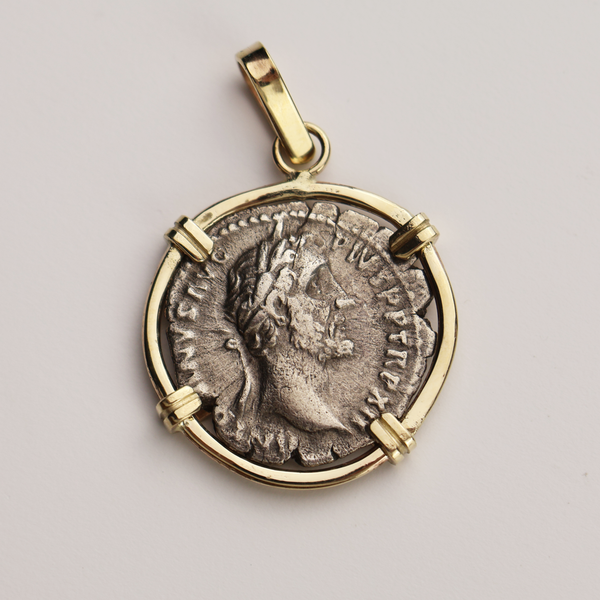 Antoninus Pius Denarius Pendant