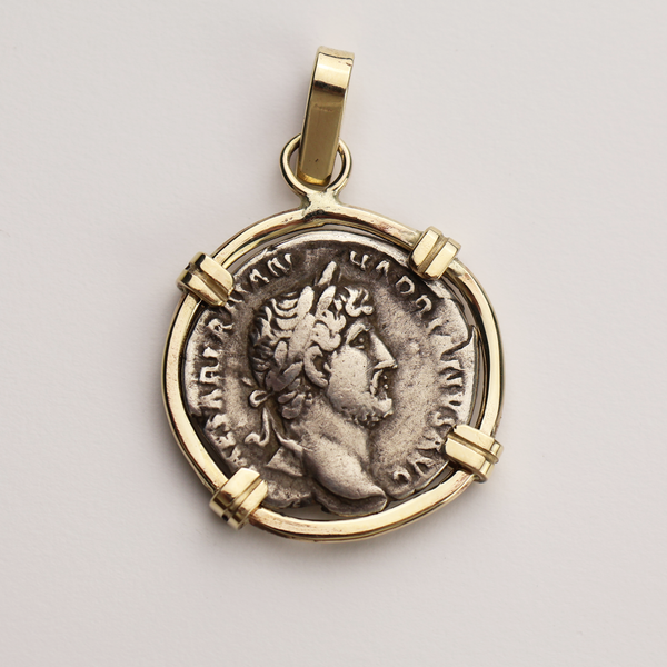 Hadrian Denarius Pendant