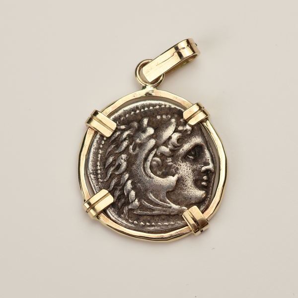 Alexander The Great Drachm Pendant