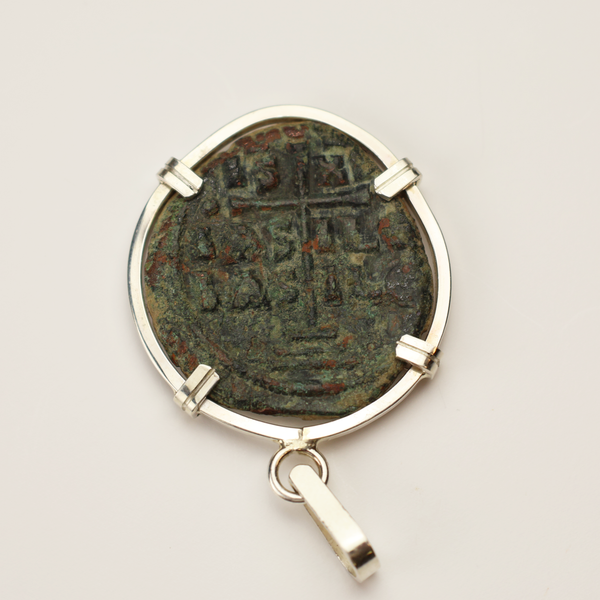 Jesus Christ Byzantine Empire Coin Pendant