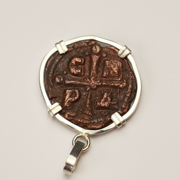 Jesus Christ Byzantine Empire Coin Pendant