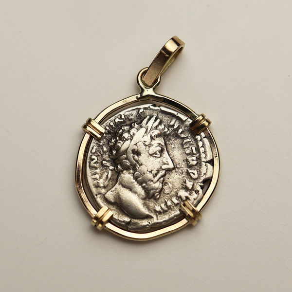 Marcus Aurelius Denarius Pendant