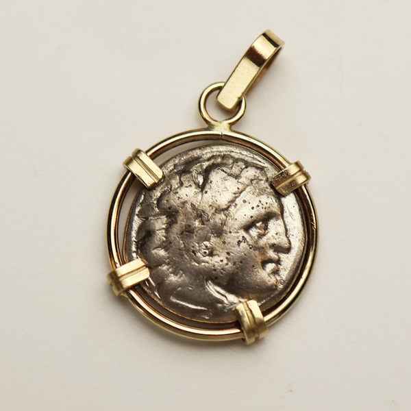 Alexander the Great Drachm Pendant