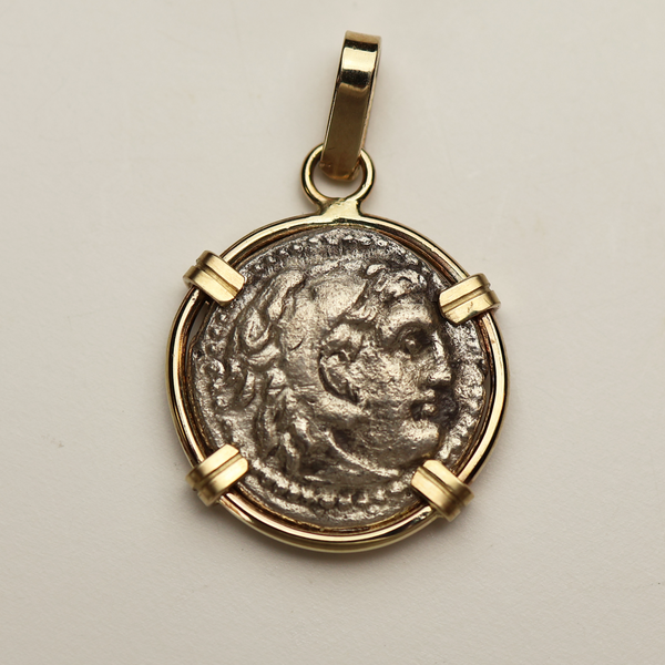 Alexander the Great Drachm Pendant