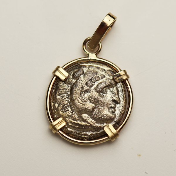 Alexander the Great Drachm Pendant