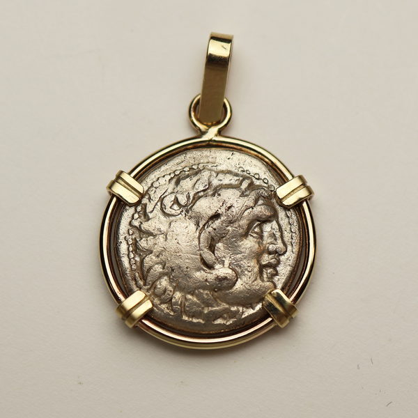 Alexander the Great Drachm Pendant