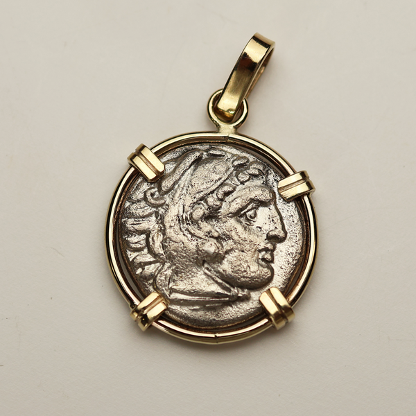 Alexander the Great Drachm Pendant