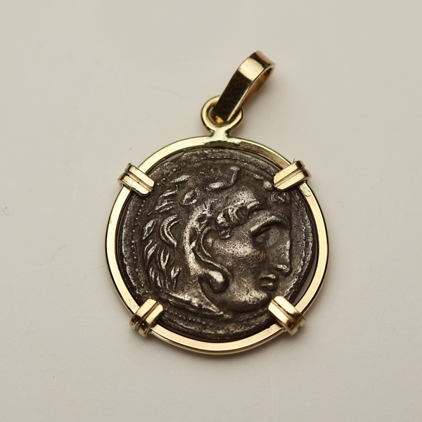 Alexander the Great Drachm Pendant