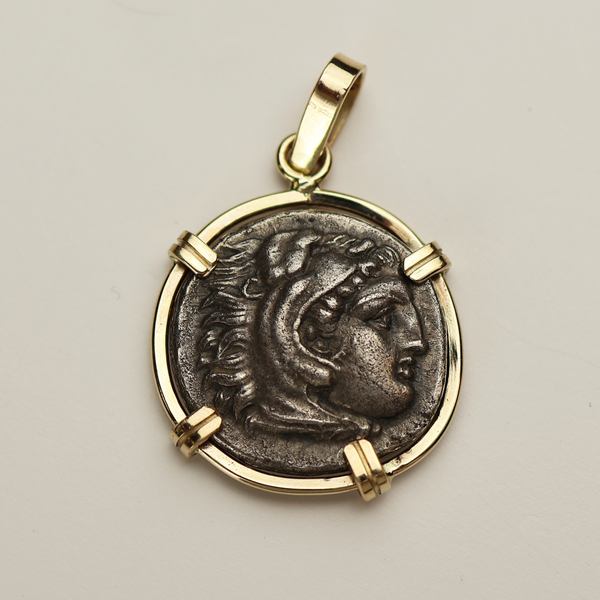 Alexander the Great Drachm Pendant