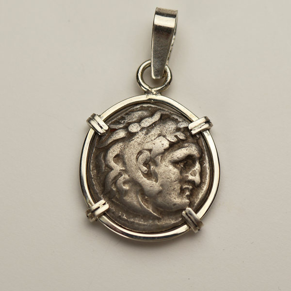 Alexander the Great Drachm Pendant