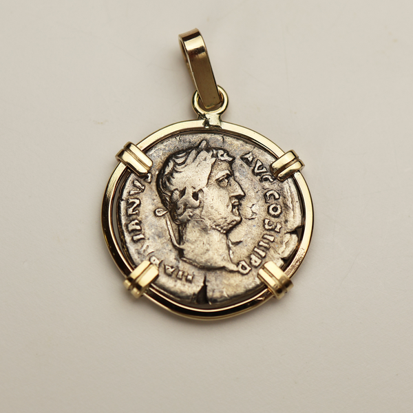 Hadrian Denarius Pendant