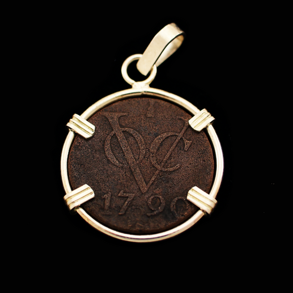 Dutch East India Company Coin Pendant