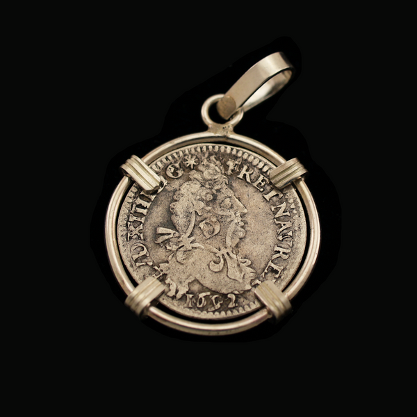 Sun King Coin Pendant