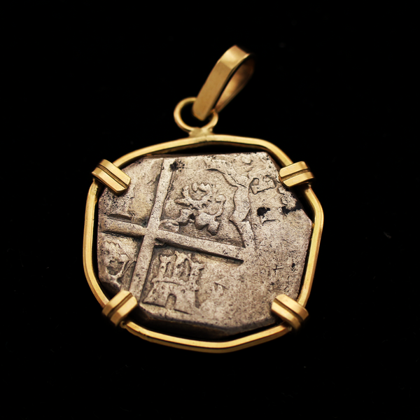 Pirate Currency | Spanish Colonial "Cob" 2 Reales