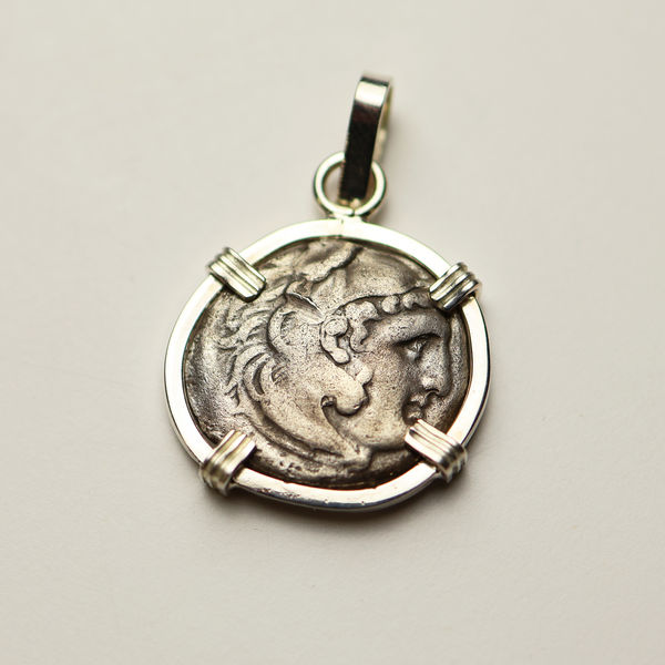 Alexander the Great Drachm Pendant