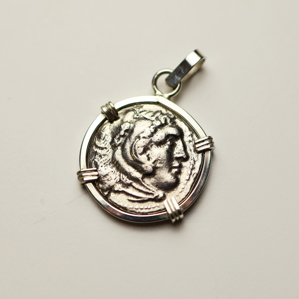 Alexander the Great Drachm Pendant