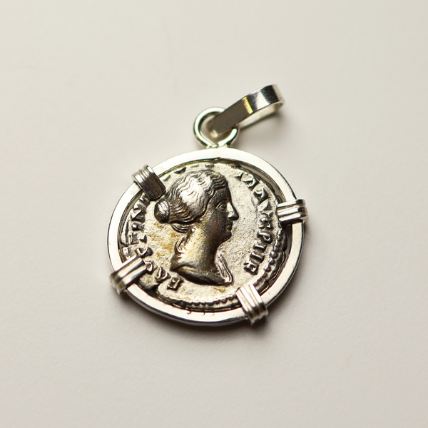 Faustina the Younger Denarius Pendant
