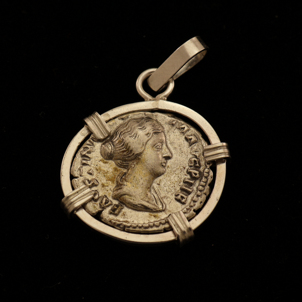 Faustina the Younger Denarius Pendant
