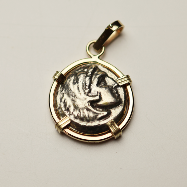 Alexander the Great Drachm Pendant