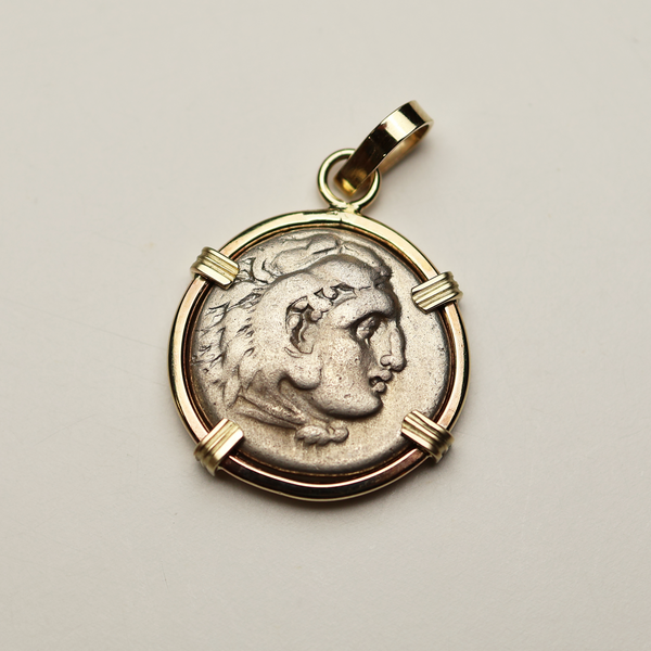 Alexander the Great Drachm Pendant