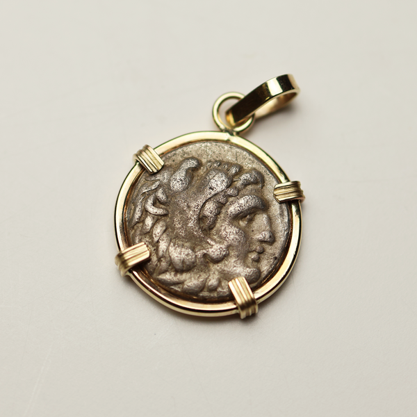 Alexander the Great Drachm Pendant