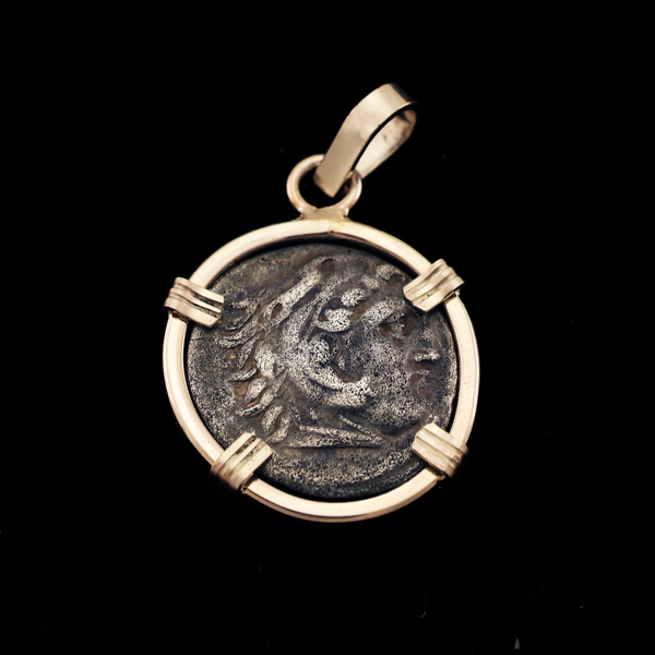 Alexander the Great Drachm Pendant