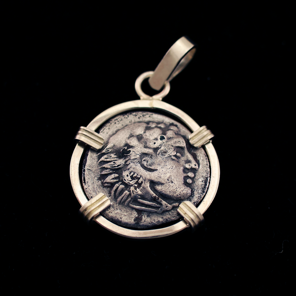 Alexander the Great Drachm Pendant