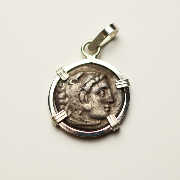 Alexander the Great Drachm Pendant