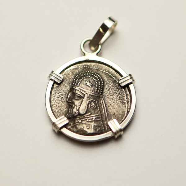 Parthian Empire Coin Pendant