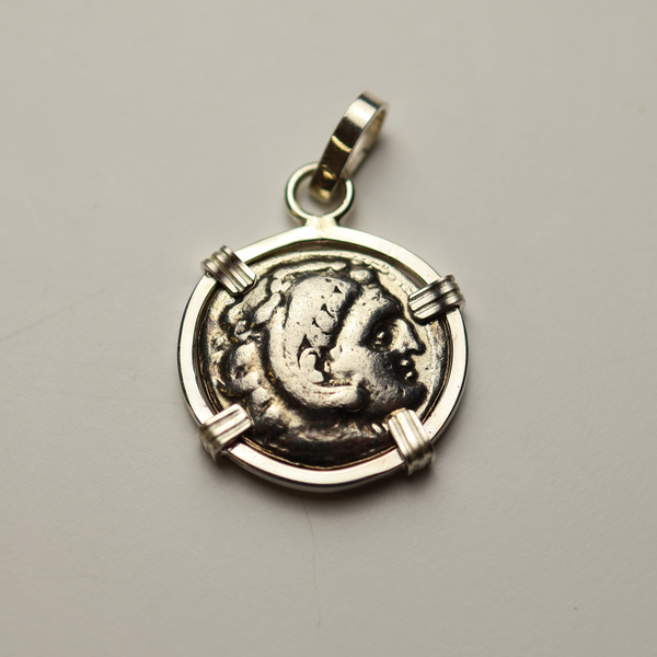 Alexander the Great Drachm Pendant