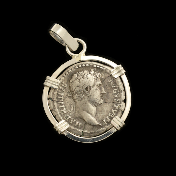 Hadrian Denarius Pendant